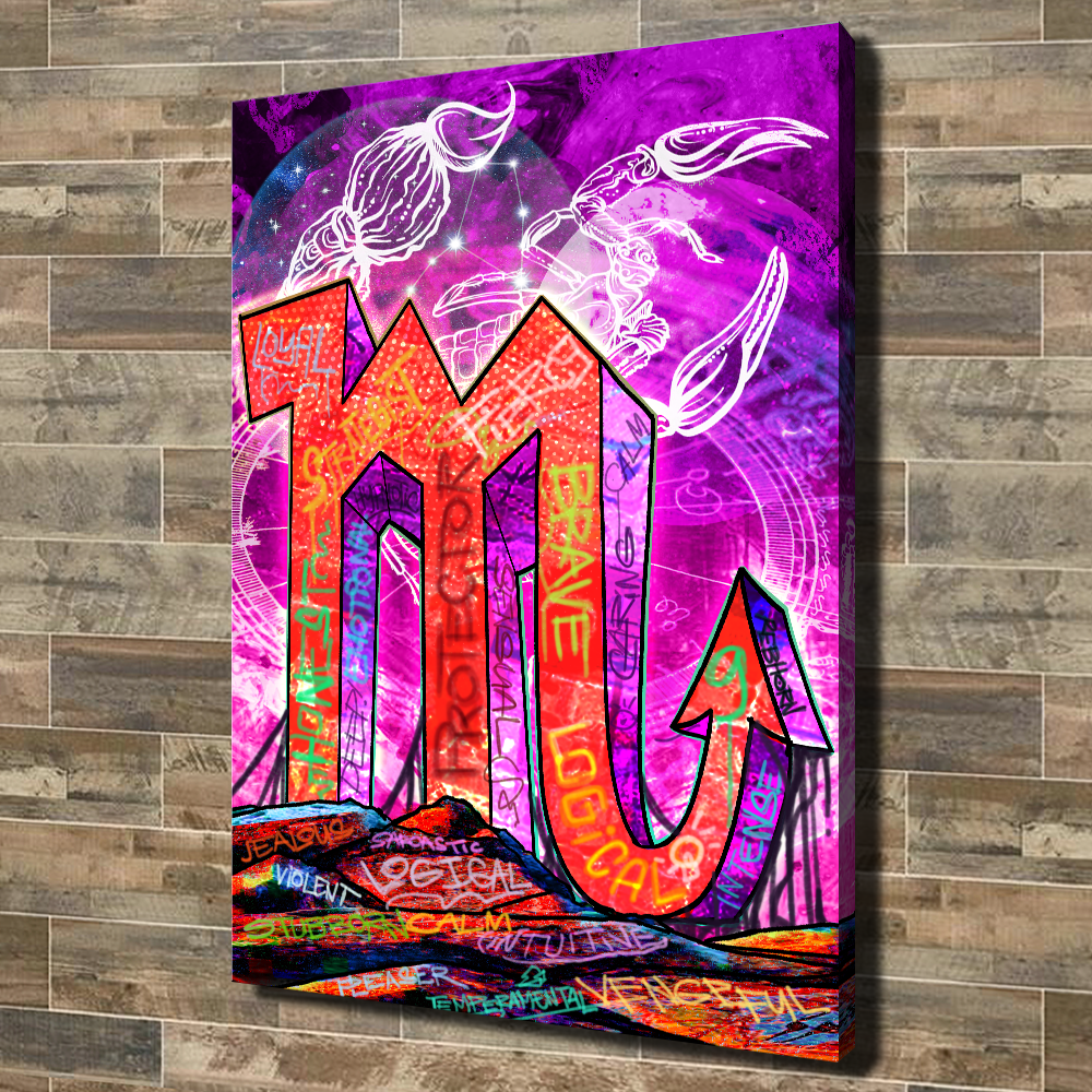 F YOUR SIGN - I AM A SCORPIO - REBHORN DESIGN