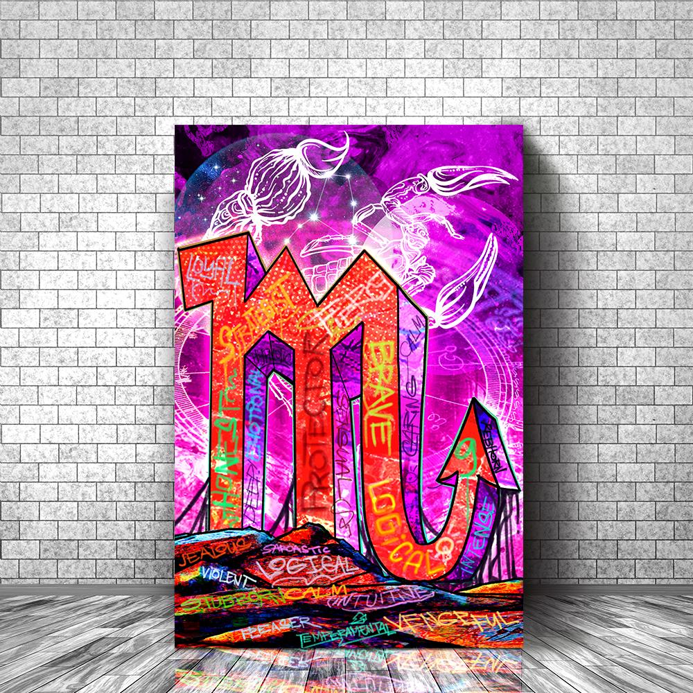 F YOUR SIGN - I AM A SCORPIO - REBHORN DESIGN