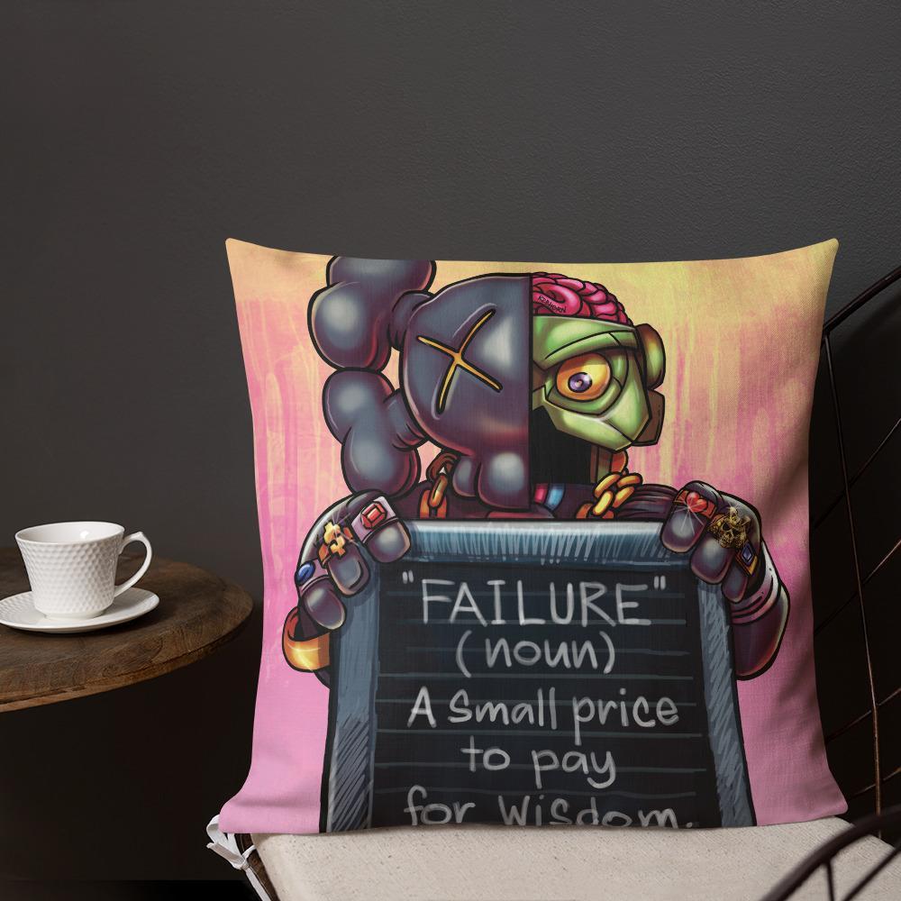 FAILURE DEFINITION PREMIUM PILLOW - REBHORN DESIGN