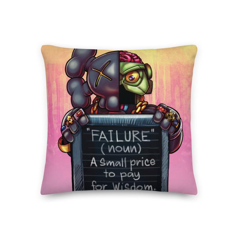 FAILURE DEFINITION PREMIUM PILLOW - REBHORN DESIGN