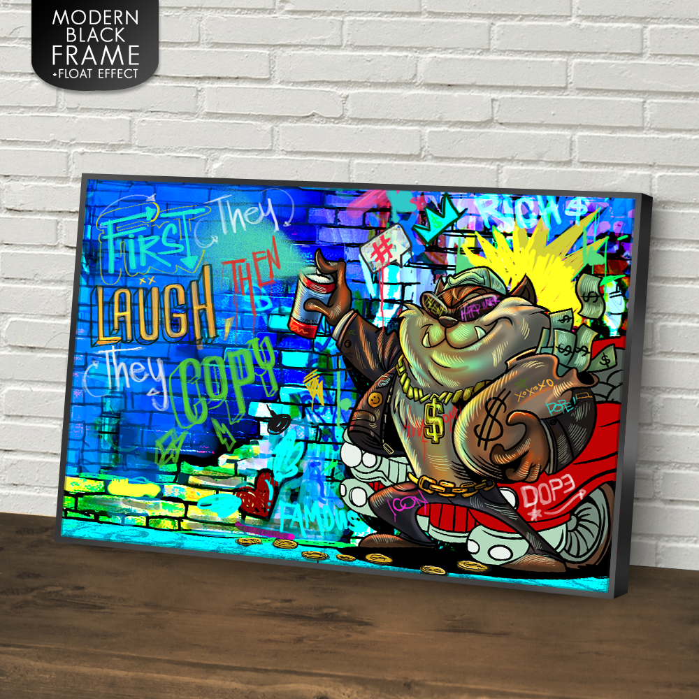 FIRST THEY LAUGH, THEN THEY COPY - REBHORN DESIGN