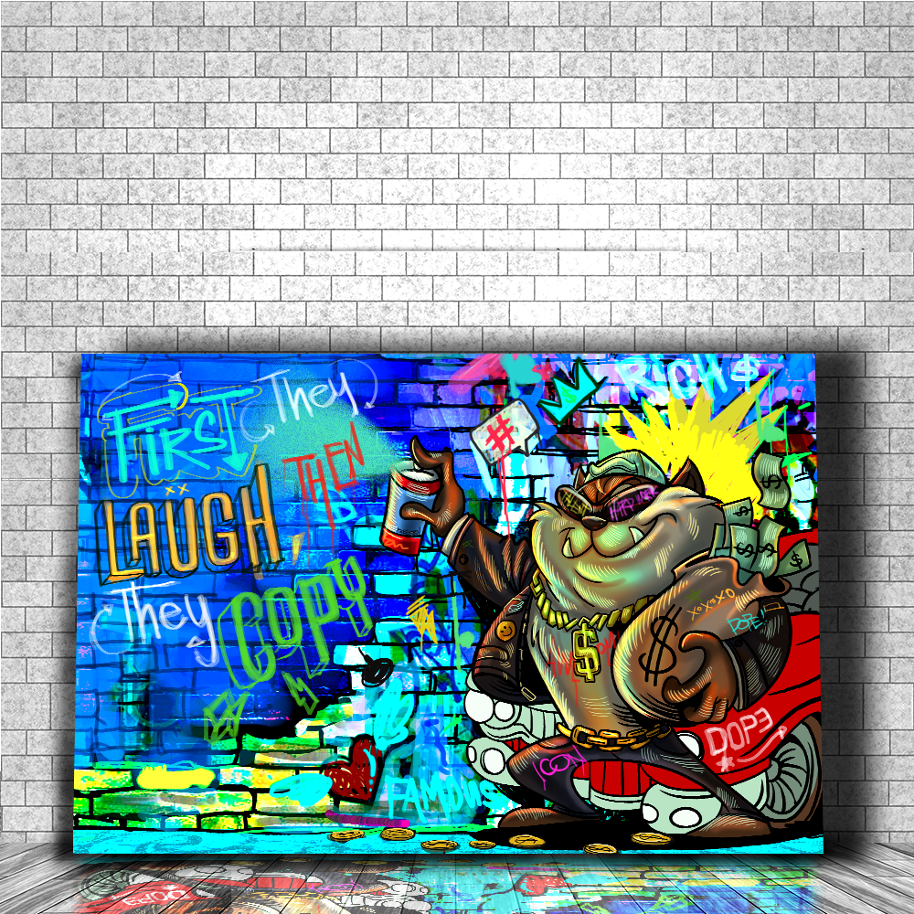 FIRST THEY LAUGH, THEN THEY COPY - REBHORN DESIGN