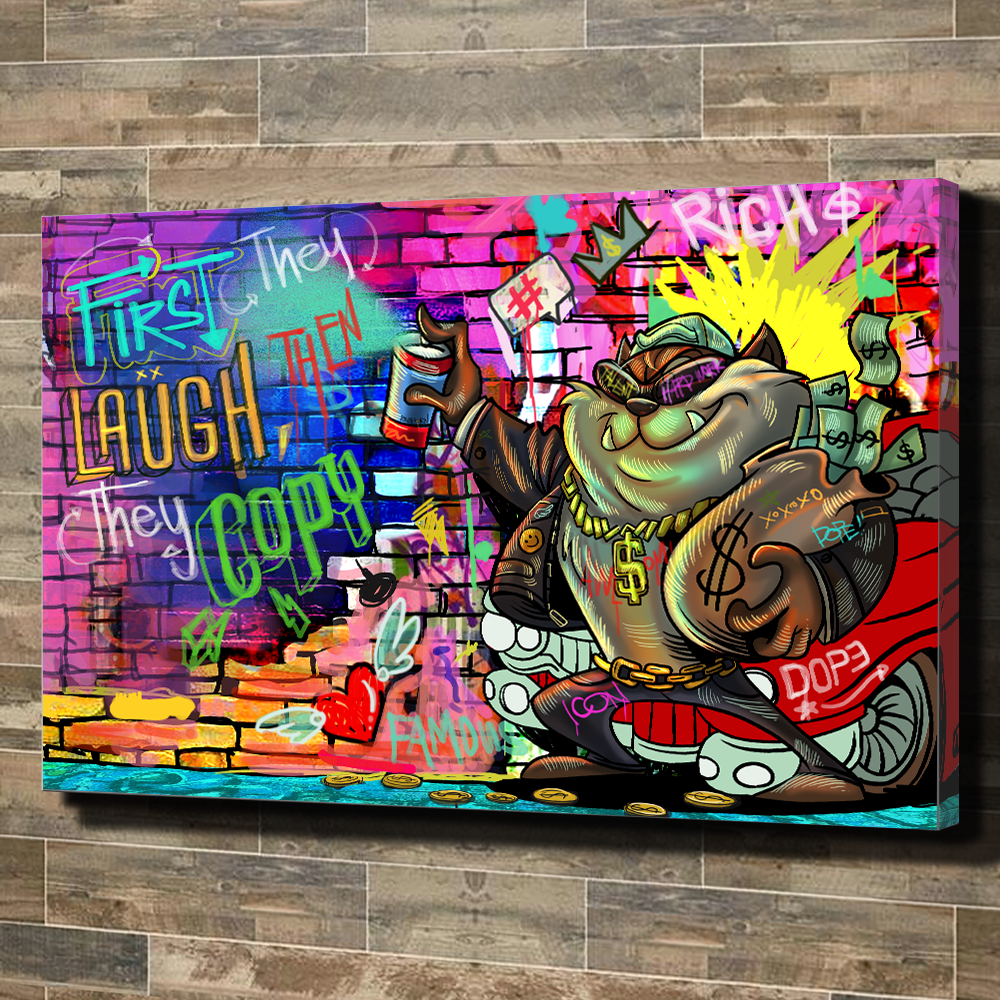 FIRST THEY LAUGH, THEN THEY COPY - REBHORN DESIGN