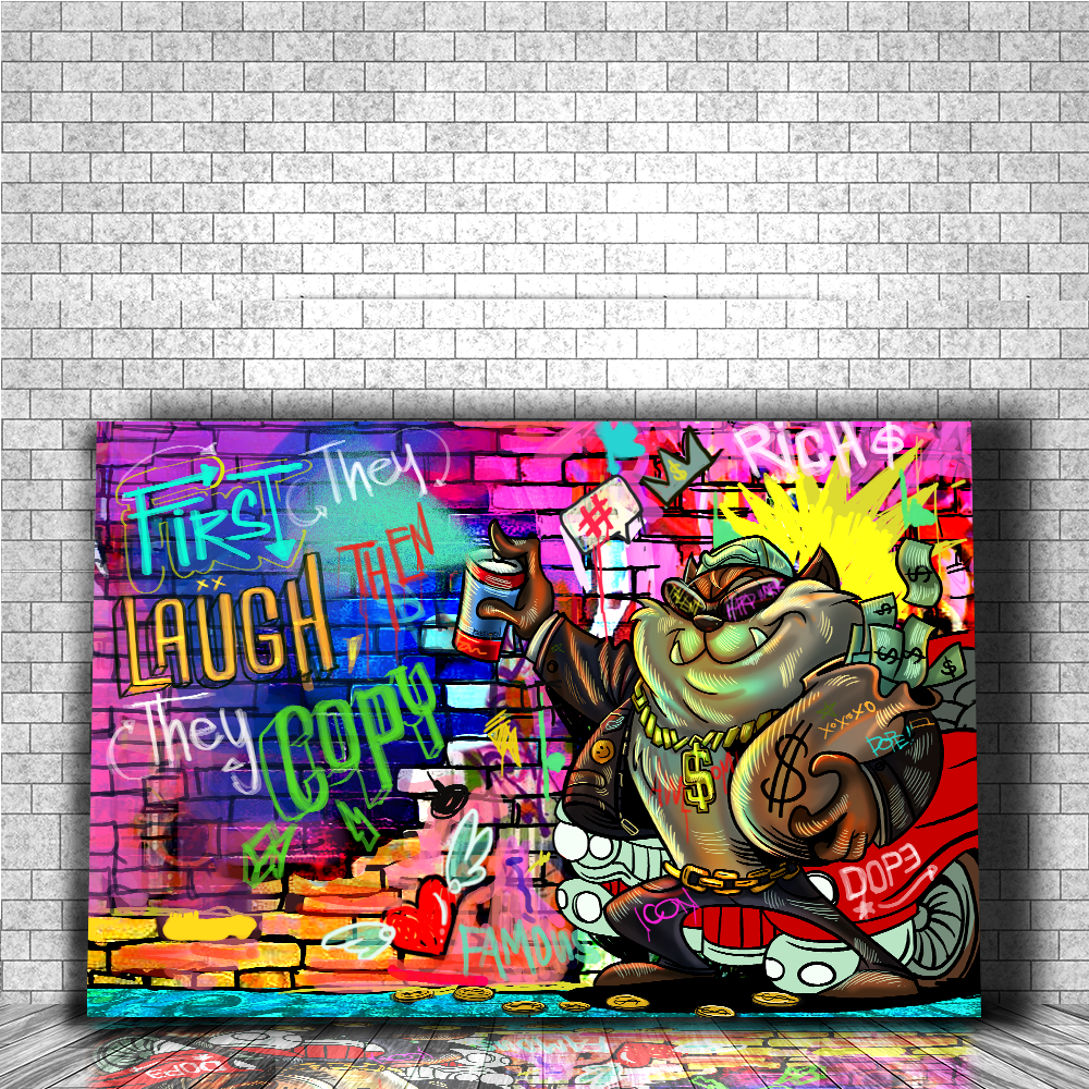 FIRST THEY LAUGH, THEN THEY COPY - REBHORN DESIGN