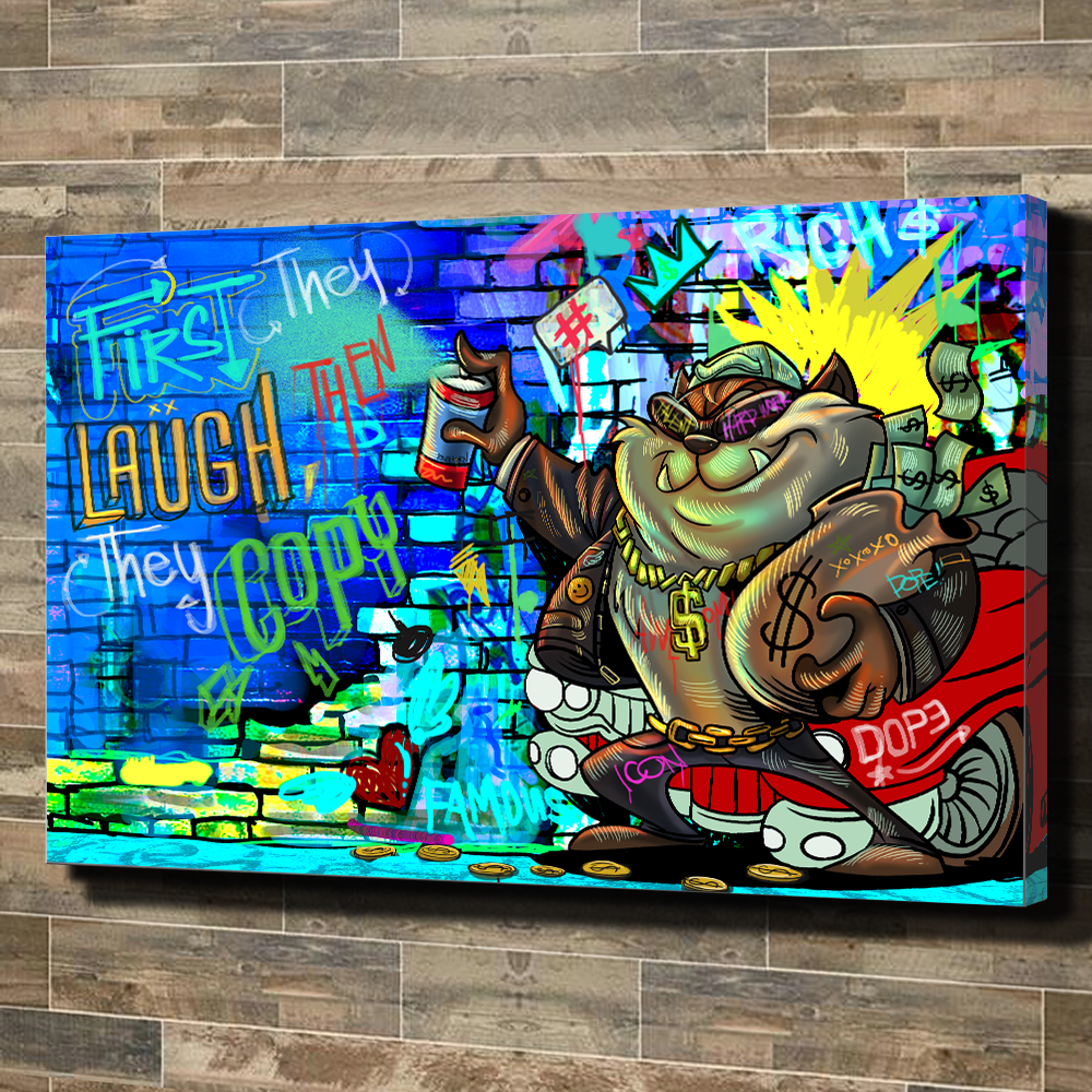 FIRST THEY LAUGH, THEN THEY COPY - REBHORN DESIGN