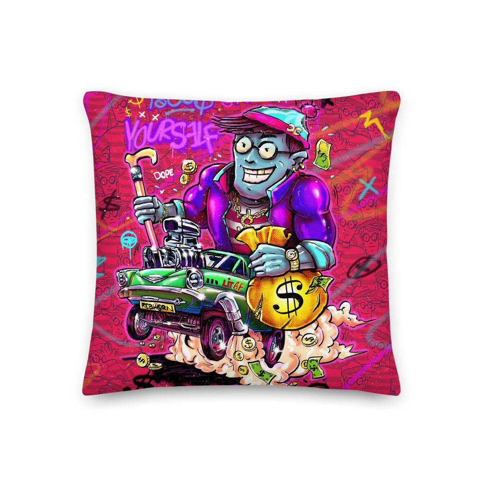 FOCUS ON YOURSELF PREMIUM PILLOW - REBHORN DESIGN