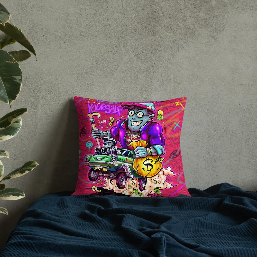 FOCUS ON YOURSELF PREMIUM PILLOW - REBHORN DESIGN