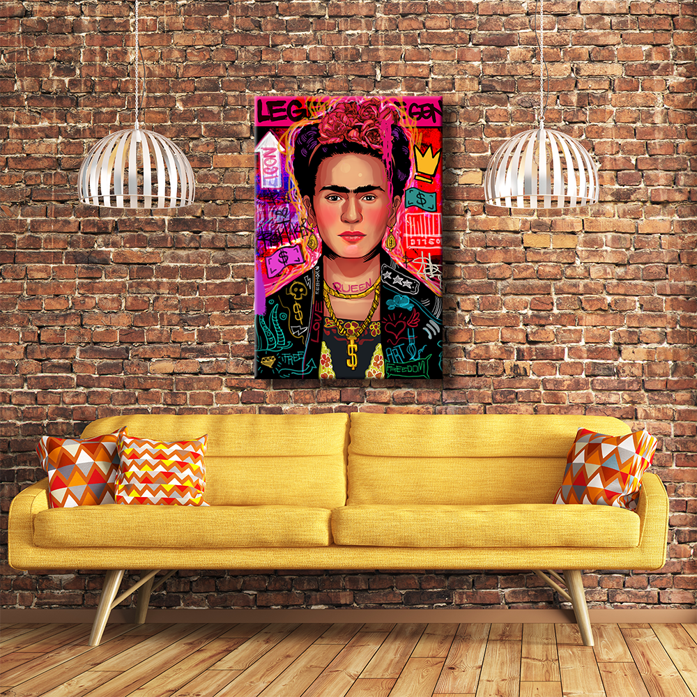 FRIDA POP ART - REBHORN DESIGN