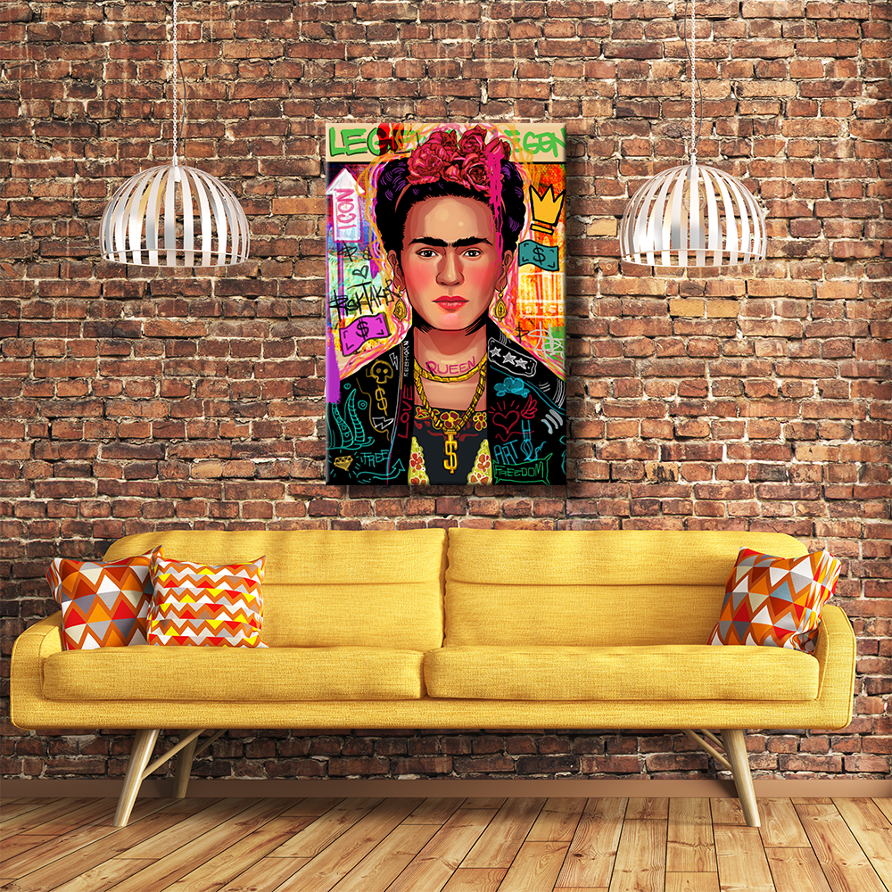 FRIDA POP ART - REBHORN DESIGN