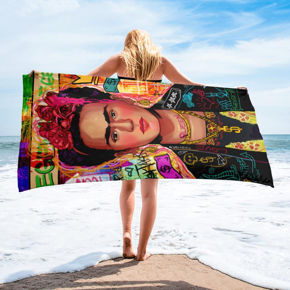 FRIDA POP ART TOWEL - REBHORN DESIGN