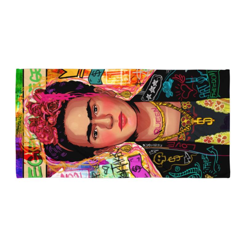 FRIDA POP ART TOWEL - REBHORN DESIGN