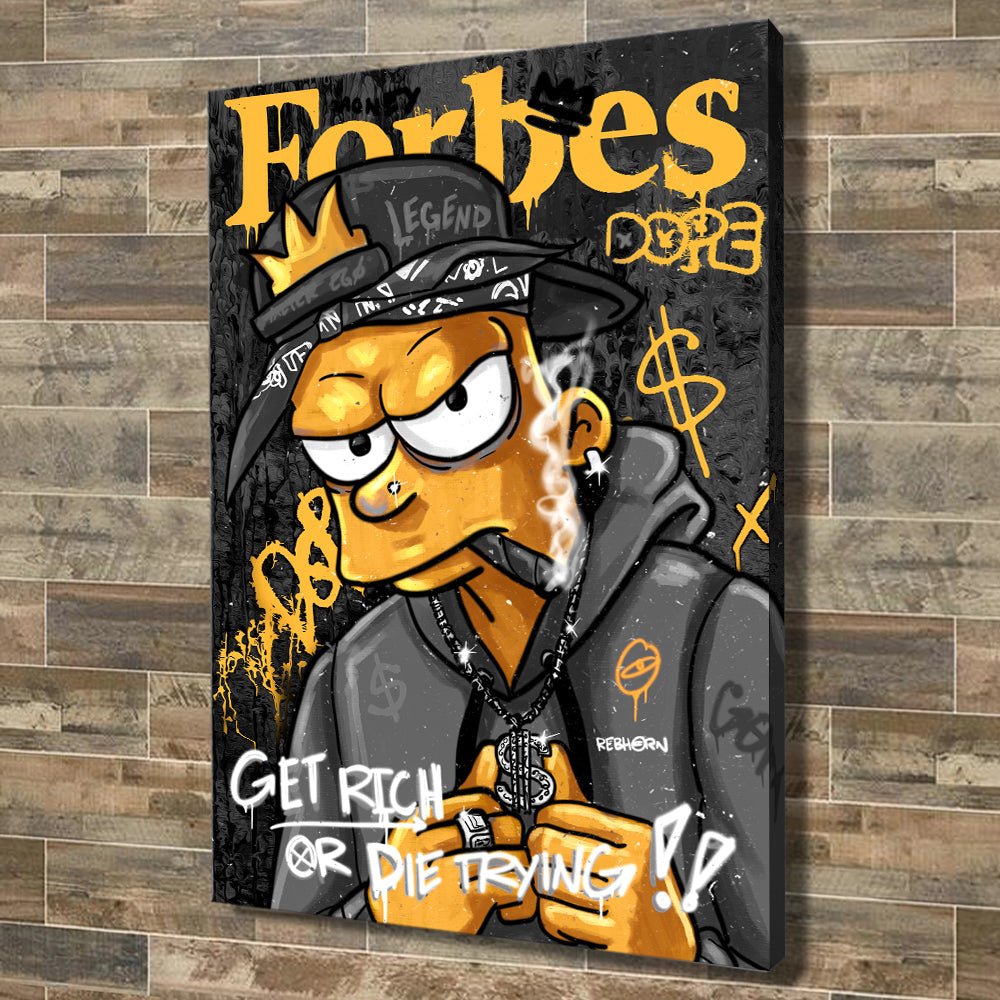 GET RICH OR DIE TRYING - REBHORN DESIGN