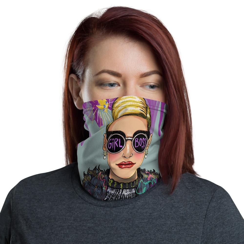 Girl Boss Neck Gaiter - REBHORN DESIGN