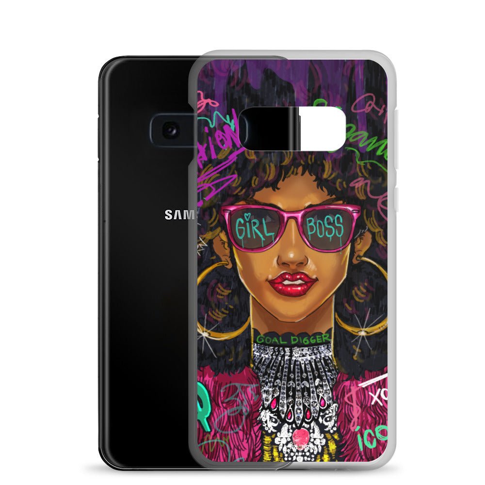 Girl Boss Samsung Case - REBHORN DESIGN