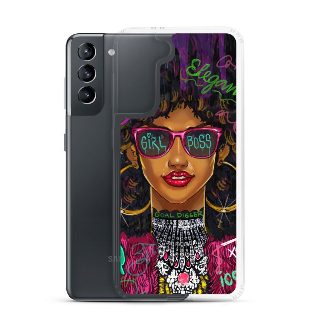 Girl Boss Samsung Case - REBHORN DESIGN