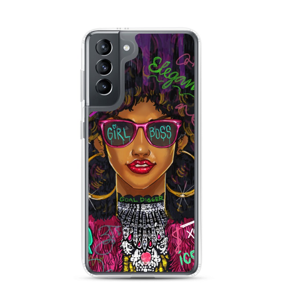 Girl Boss Samsung Case - REBHORN DESIGN