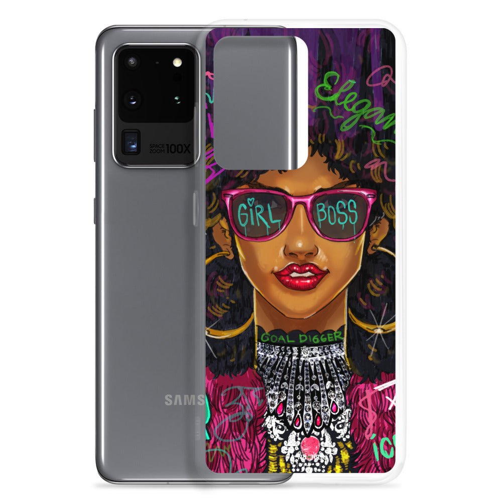 Girl Boss Samsung Case - REBHORN DESIGN