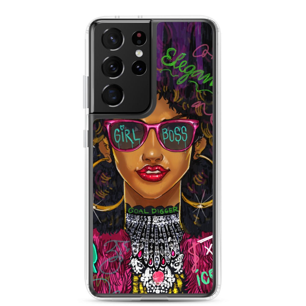 Girl Boss Samsung Case - REBHORN DESIGN