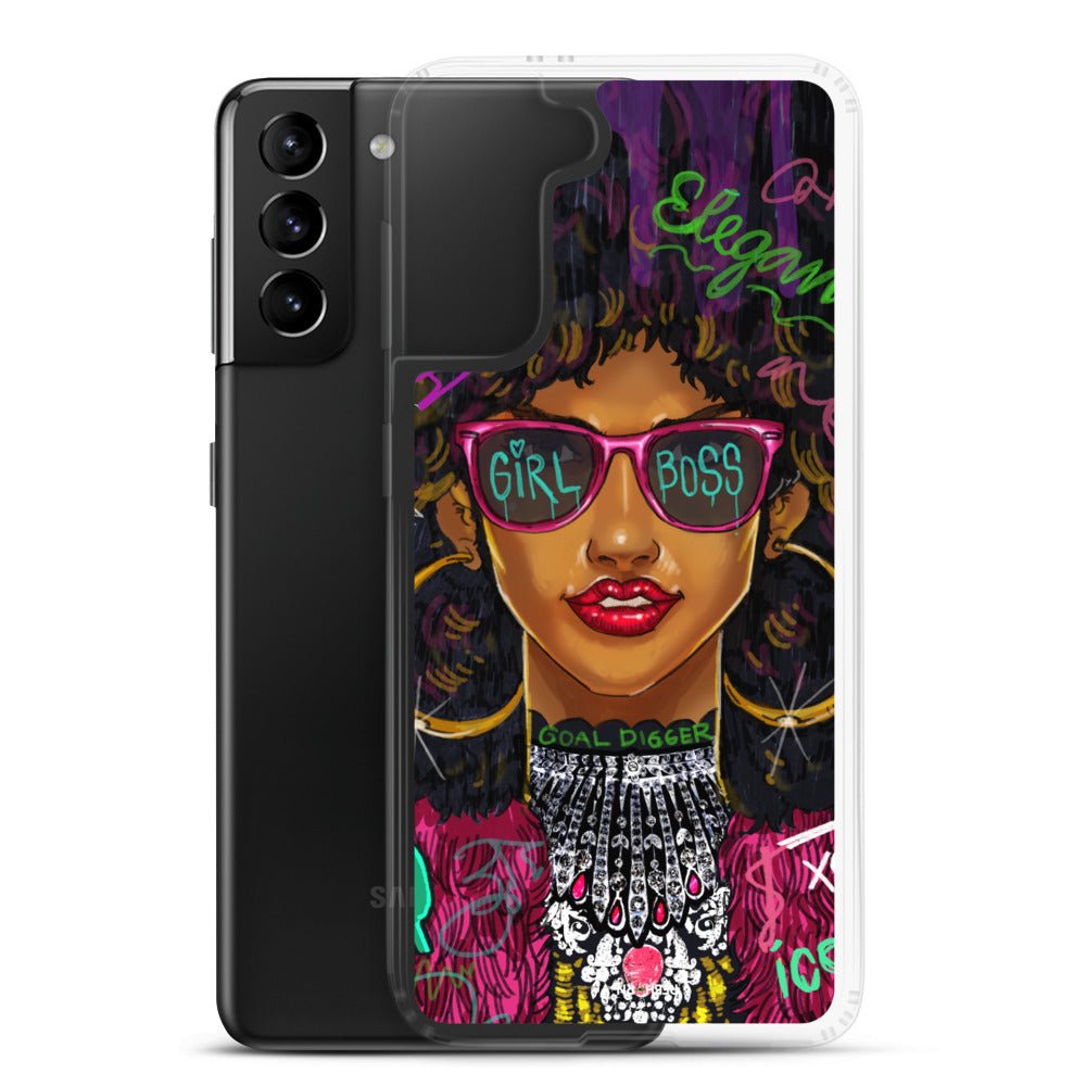 Girl Boss Samsung Case - REBHORN DESIGN