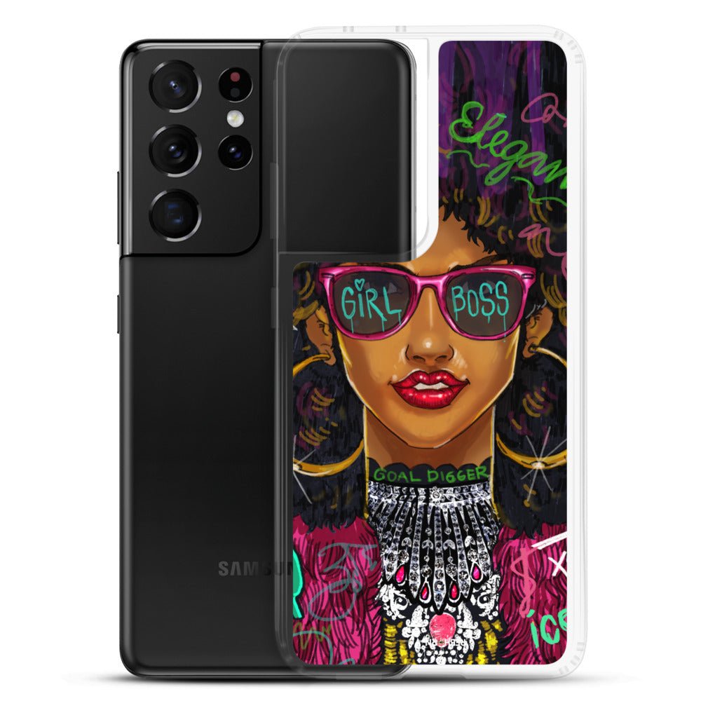 Girl Boss Samsung Case - REBHORN DESIGN