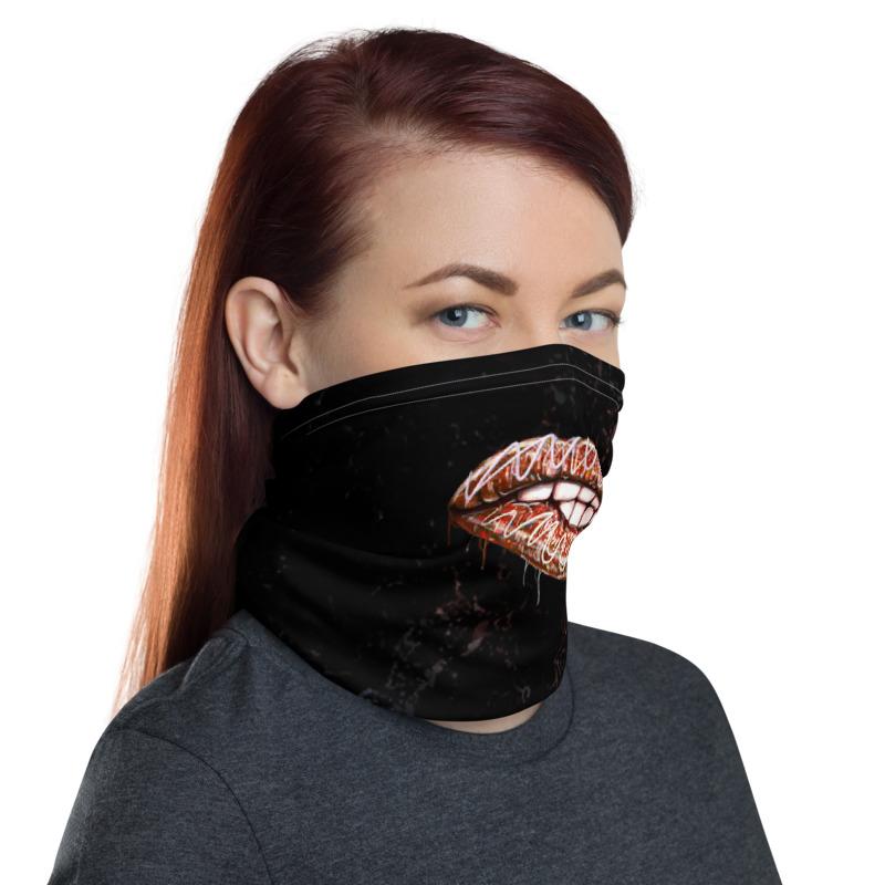 Glazed Lips Neck Gaiter - REBHORN DESIGN