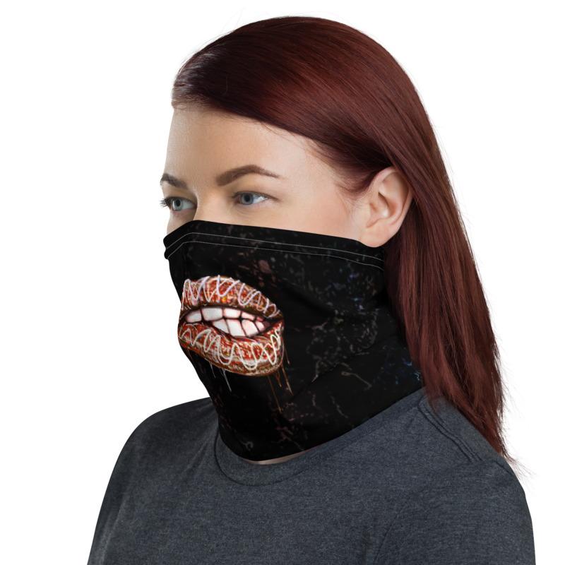 Glazed Lips Neck Gaiter - REBHORN DESIGN