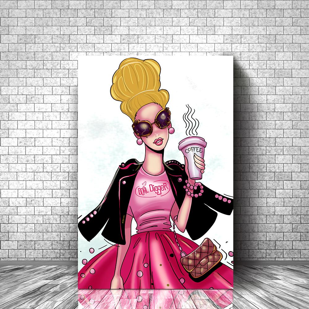 GOAL DIGGER BLONDE VERSION - REBHORN DESIGN
