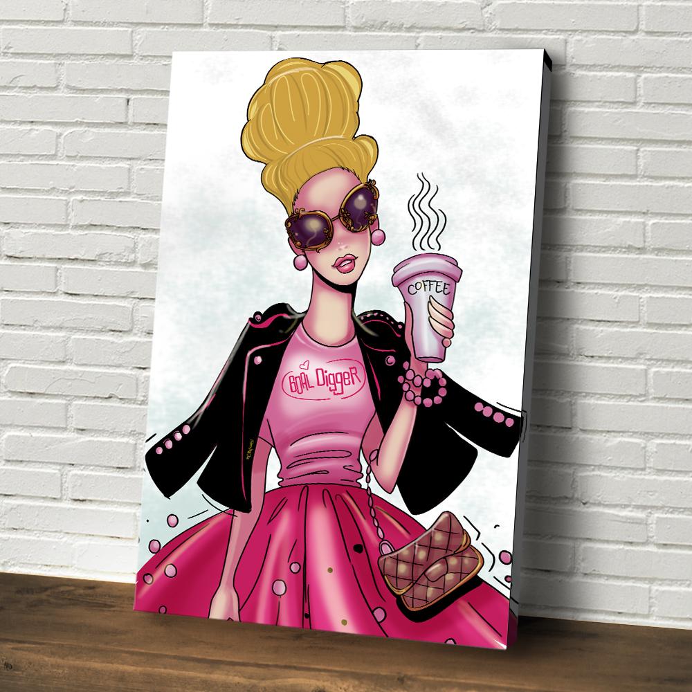 GOAL DIGGER BLONDE VERSION - REBHORN DESIGN