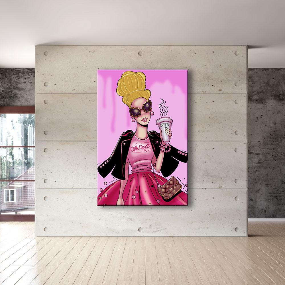 GOAL DIGGER BLONDE VERSION - REBHORN DESIGN