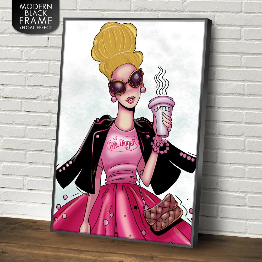 GOAL DIGGER BLONDE VERSION - REBHORN DESIGN