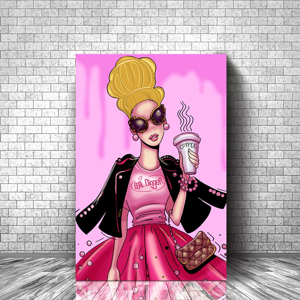 GOAL DIGGER BLONDE VERSION - REBHORN DESIGN