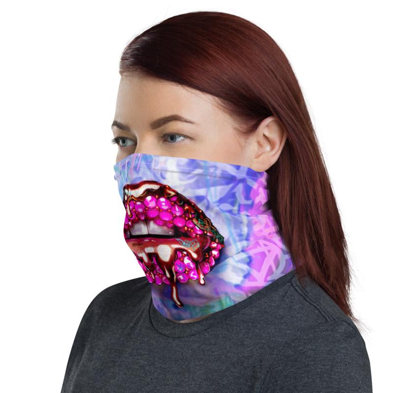 Golden Drip Neck Gaiter - REBHORN DESIGN