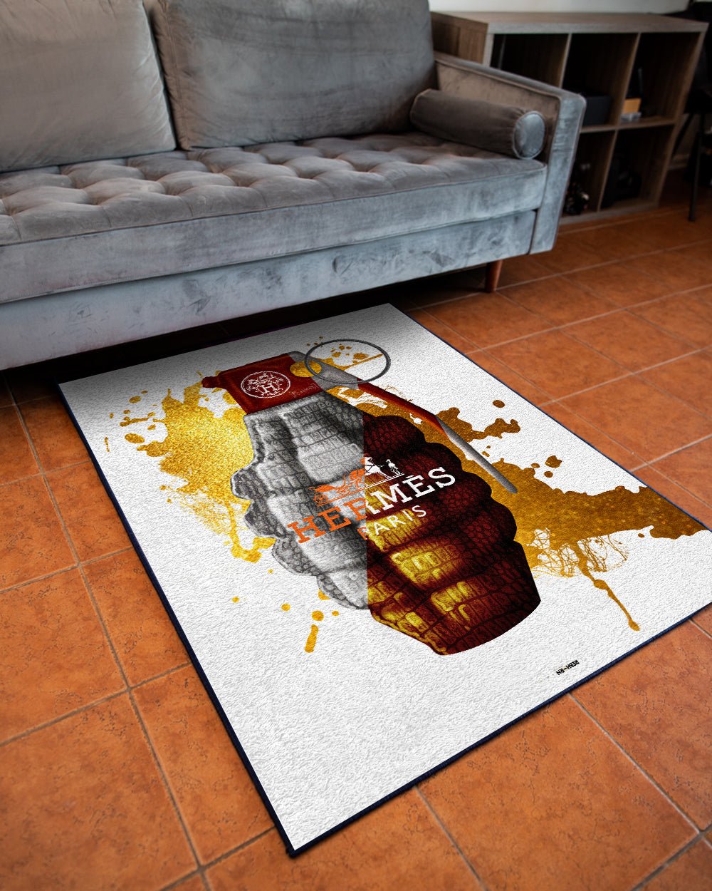 GRENADES HERMES-LUX RUG - REBHORN DESIGN