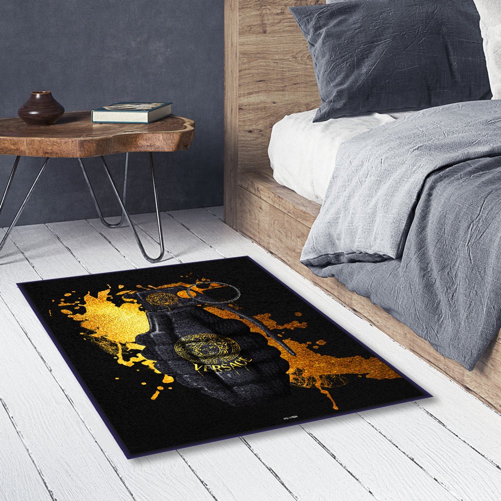 Luxury Grenade Versace Design Rug – REBHORN DESIGN