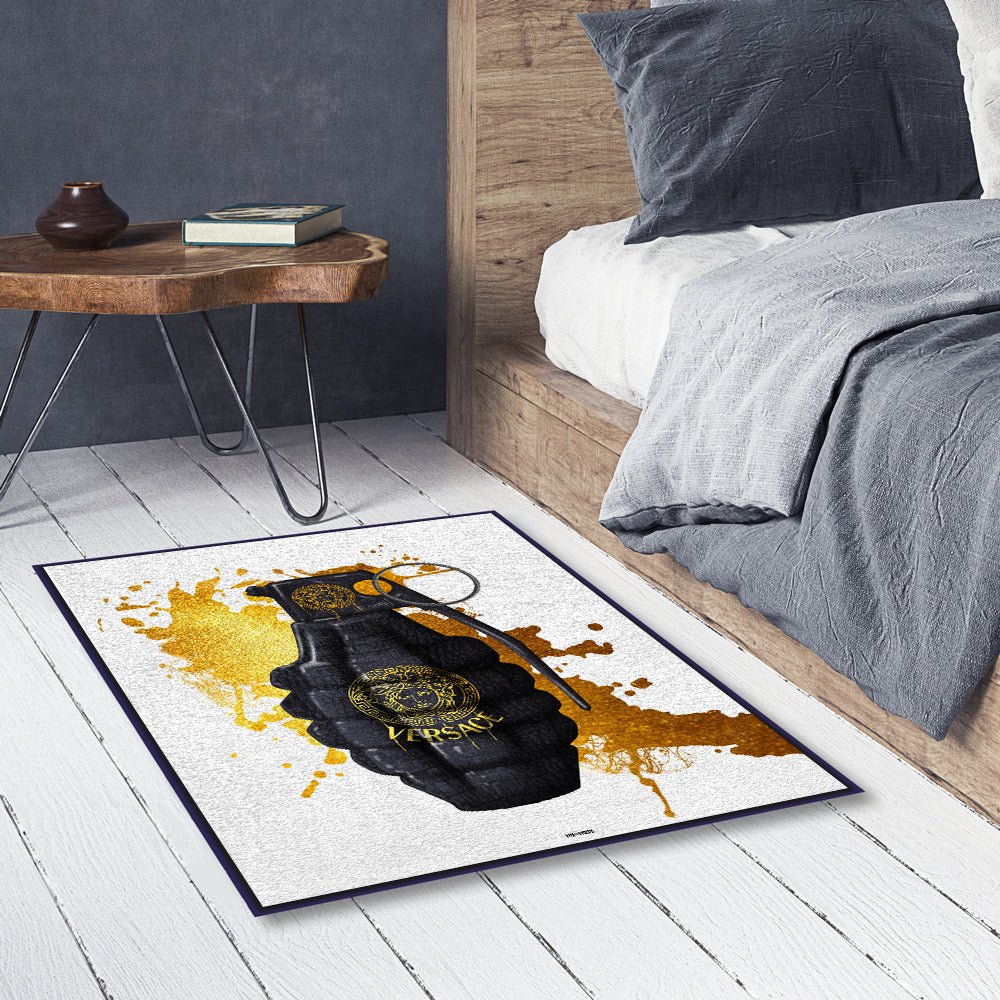 GRENADES VERSACE RUG - REBHORN DESIGN