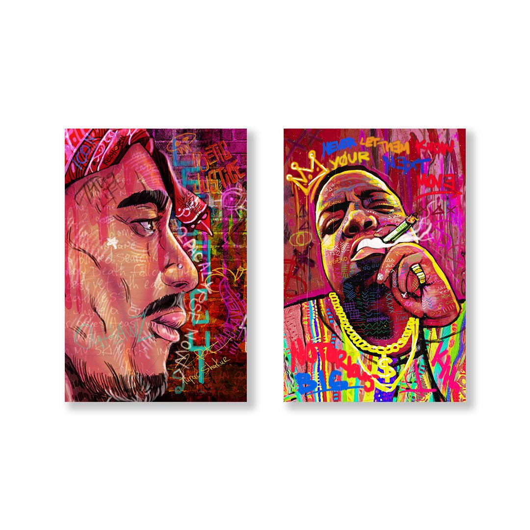 HIP HOP LEGENDS SET - REBHORN DESIGN