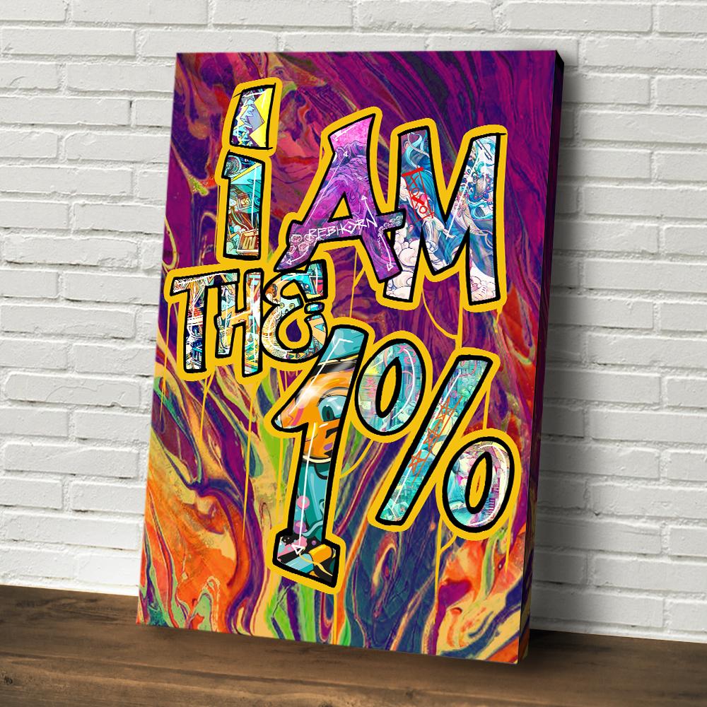 I AM THE 1% - REBHORN DESIGN