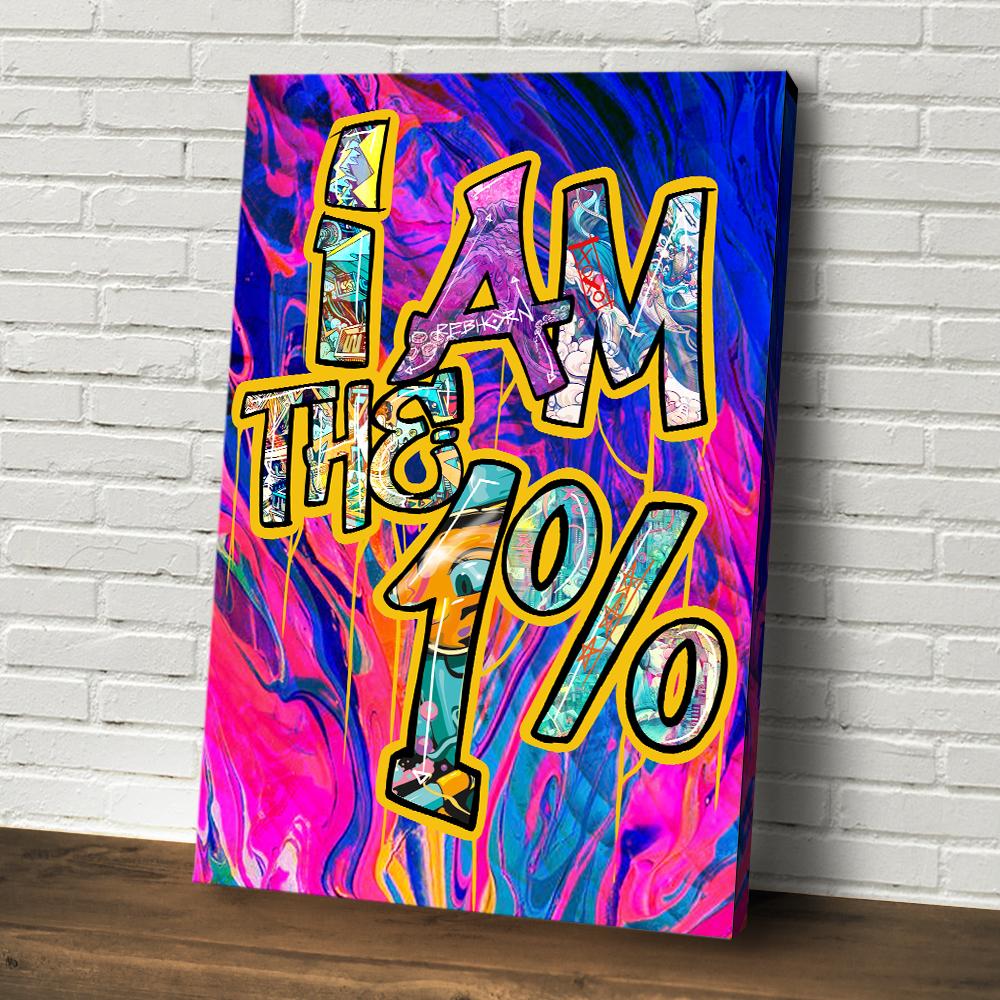 I AM THE 1% - REBHORN DESIGN
