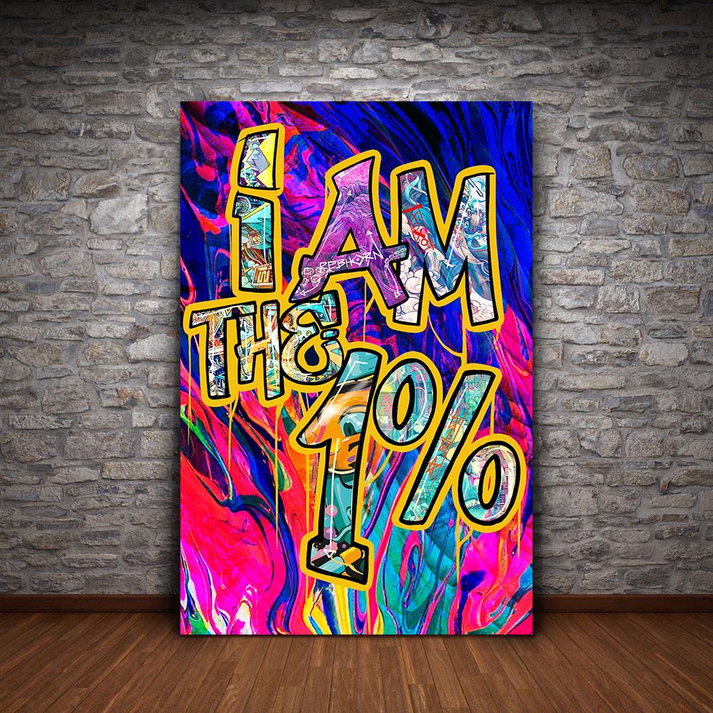 I AM THE 1% - REBHORN DESIGN