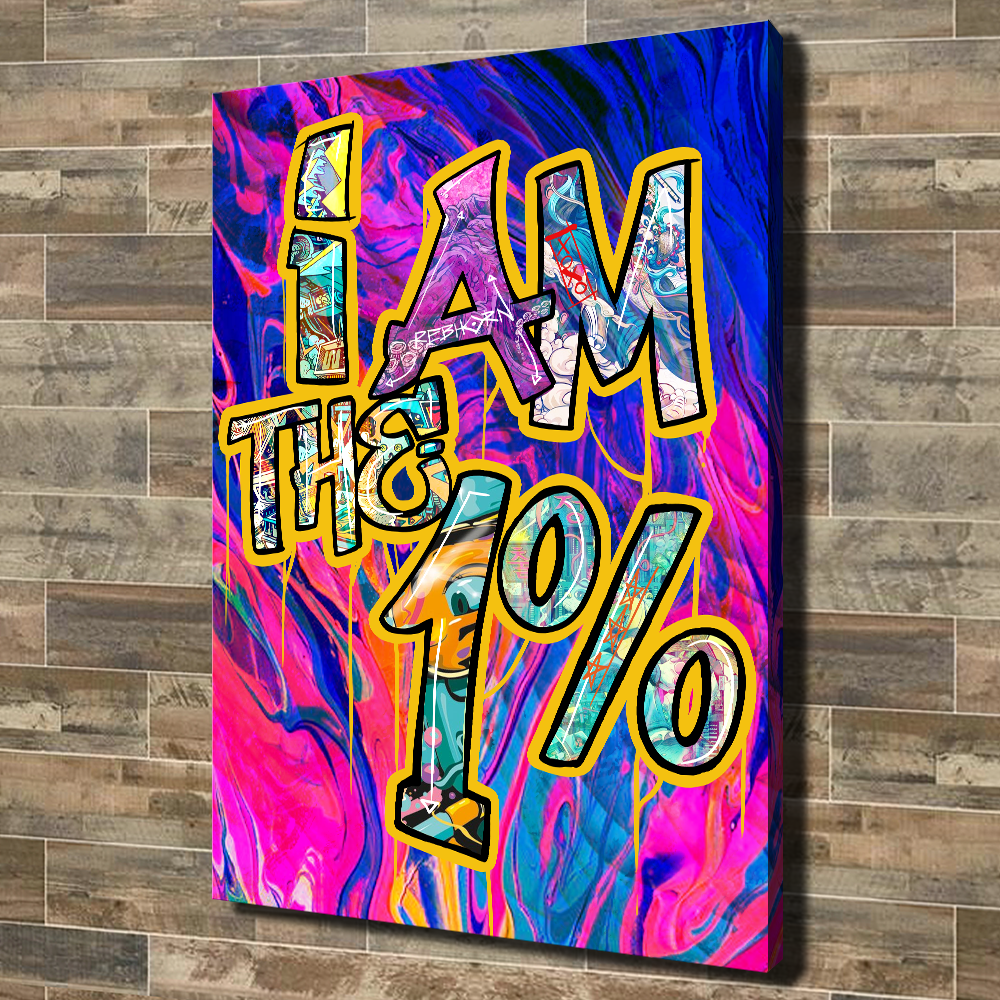 I AM THE 1% - REBHORN DESIGN