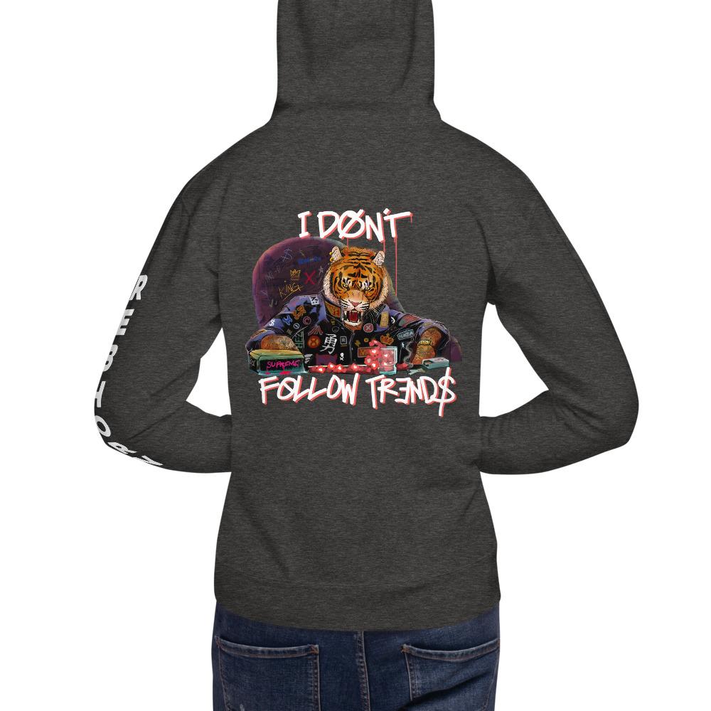 I Don't Follow Trends Premium Unisex Hoodie - REBHORN DESIGN