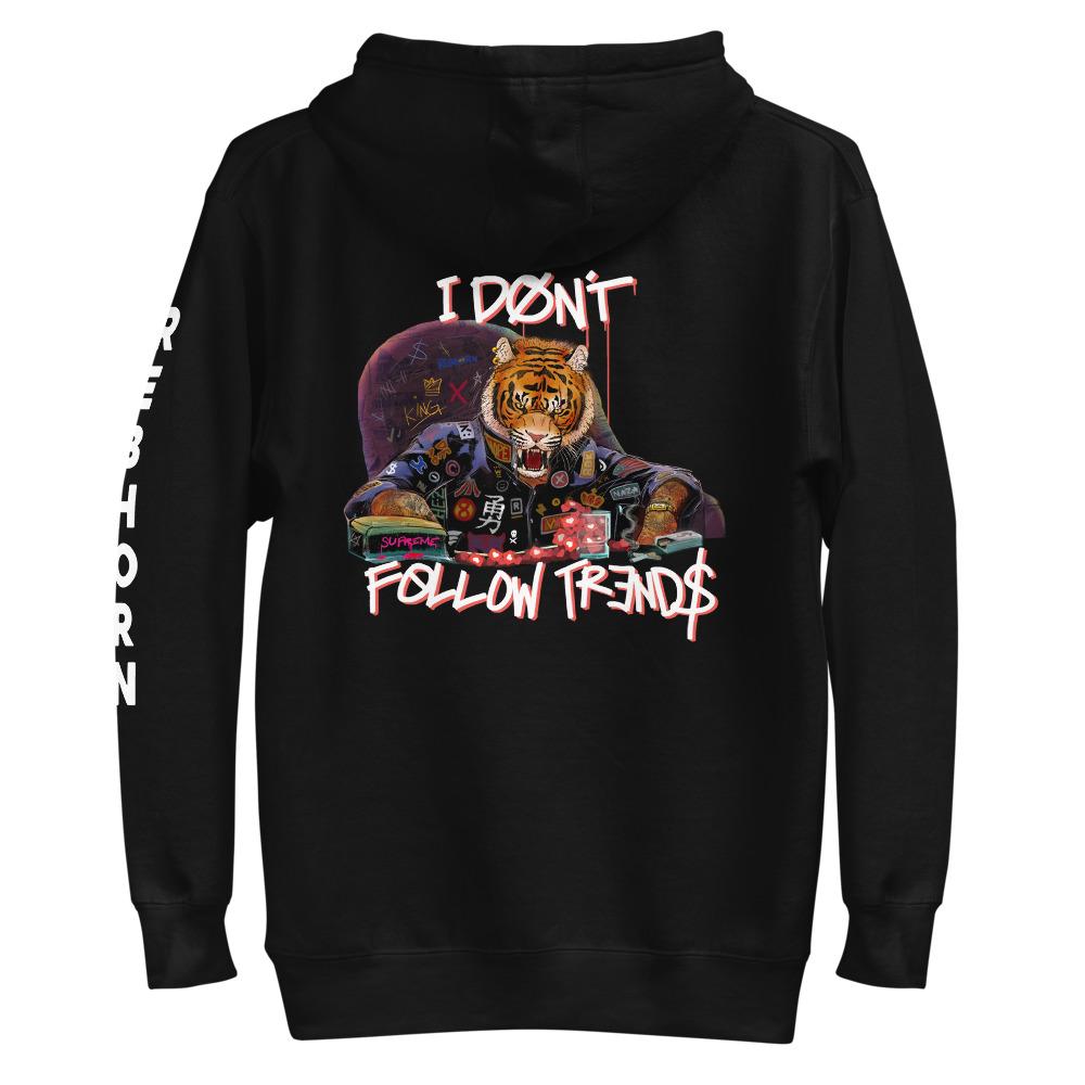 I Don't Follow Trends Premium Unisex Hoodie - REBHORN DESIGN