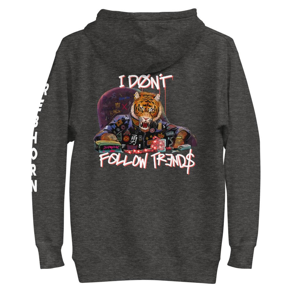 I Don't Follow Trends Premium Unisex Hoodie - REBHORN DESIGN