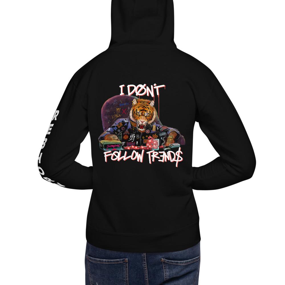 I Don't Follow Trends Premium Unisex Hoodie - REBHORN DESIGN