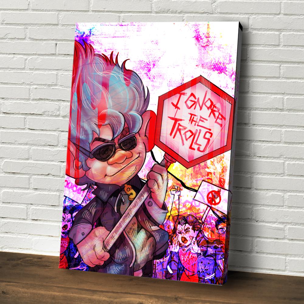 IGNORE THE TROLLS - REBHORN DESIGN