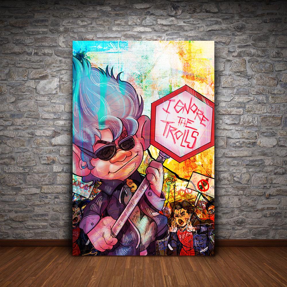 IGNORE THE TROLLS - REBHORN DESIGN