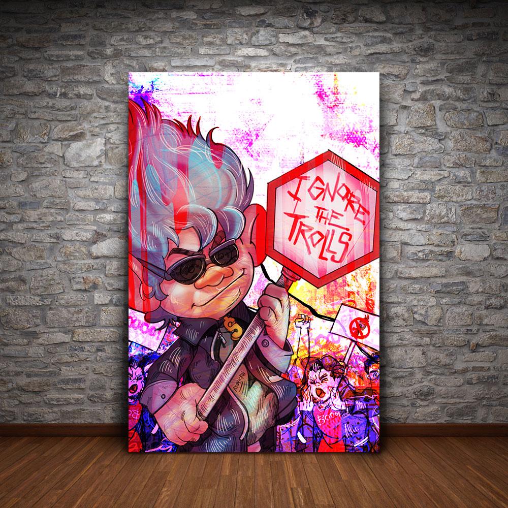 IGNORE THE TROLLS - REBHORN DESIGN