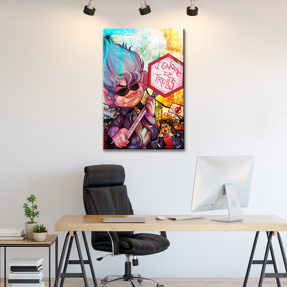 IGNORE THE TROLLS - REBHORN DESIGN