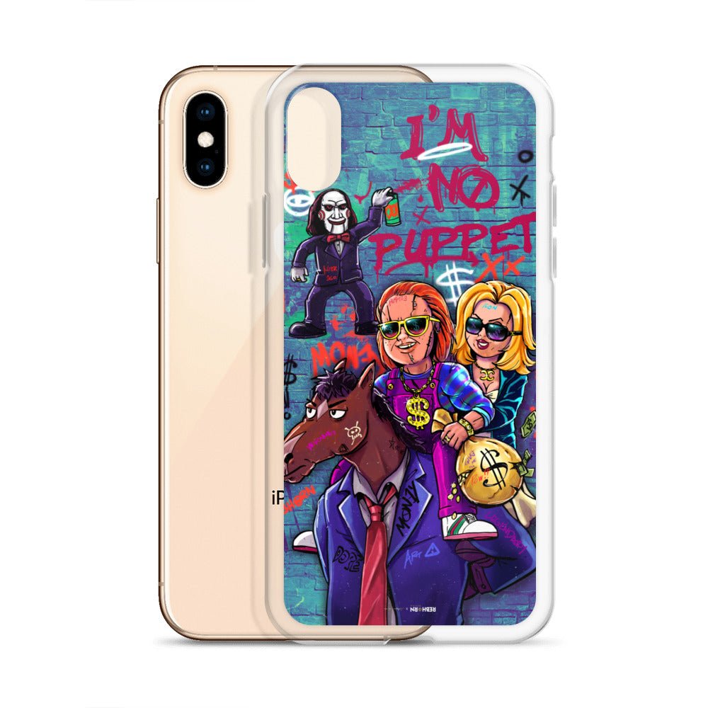 I'm No Puppet iPhone Case - REBHORN DESIGN