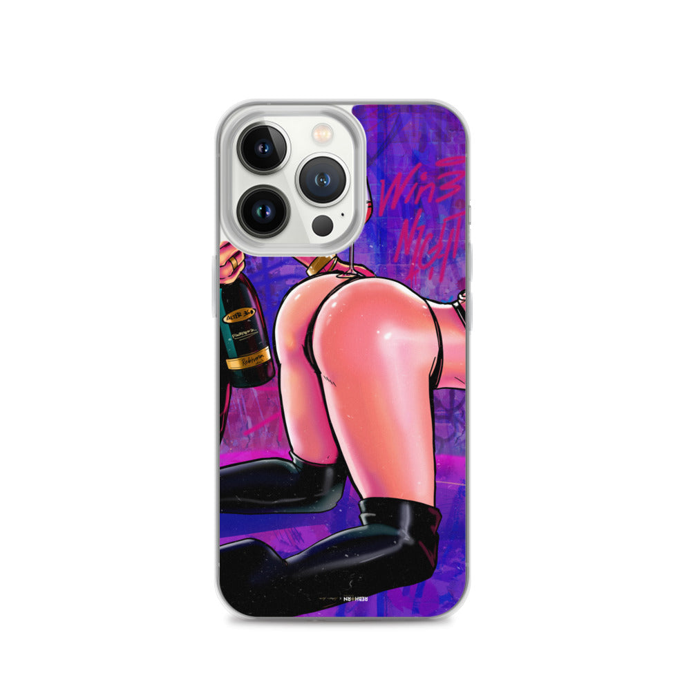 Erotica - Wine Night iPhone Case - Rebhorn Design